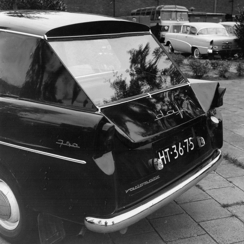 Prototype Daf 750 (side and back)