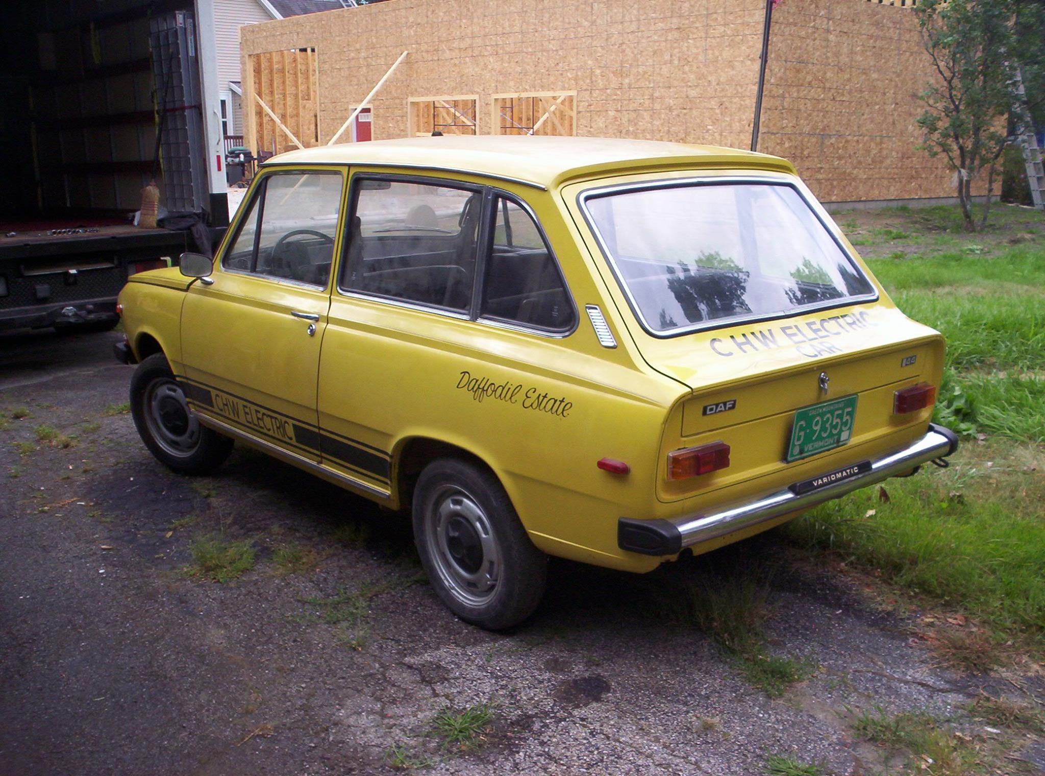 CHW 887 (Daf 44 Combi) - Zij- en achteraanzicht