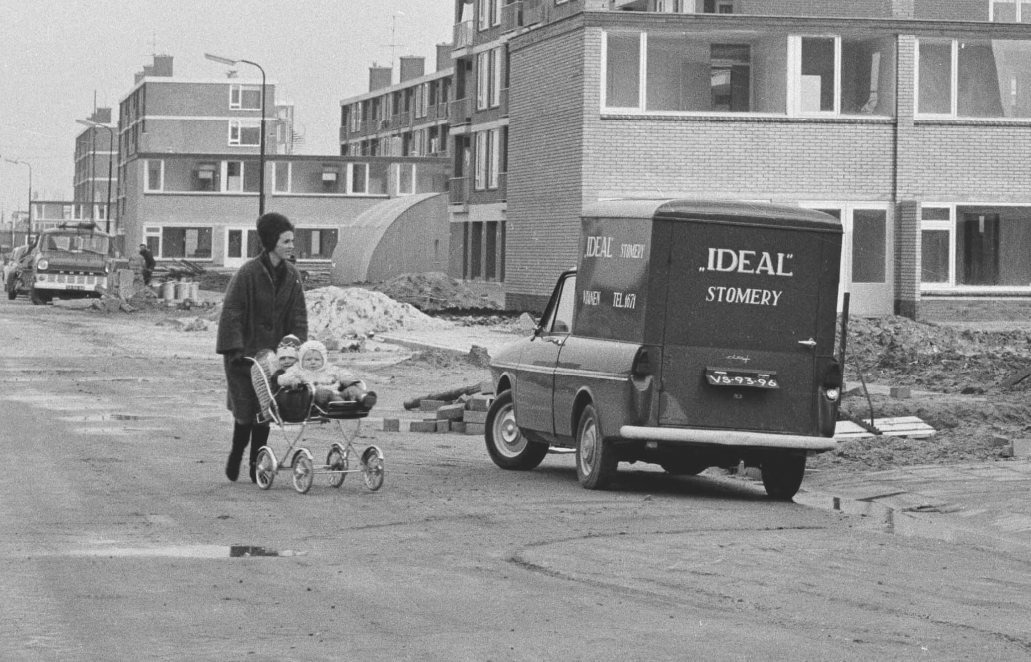 Daf 600 Pick-up met Hondebrink opbouw