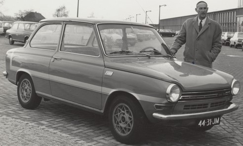 Daf 55 Marathon (saloon) - prototype with different striping