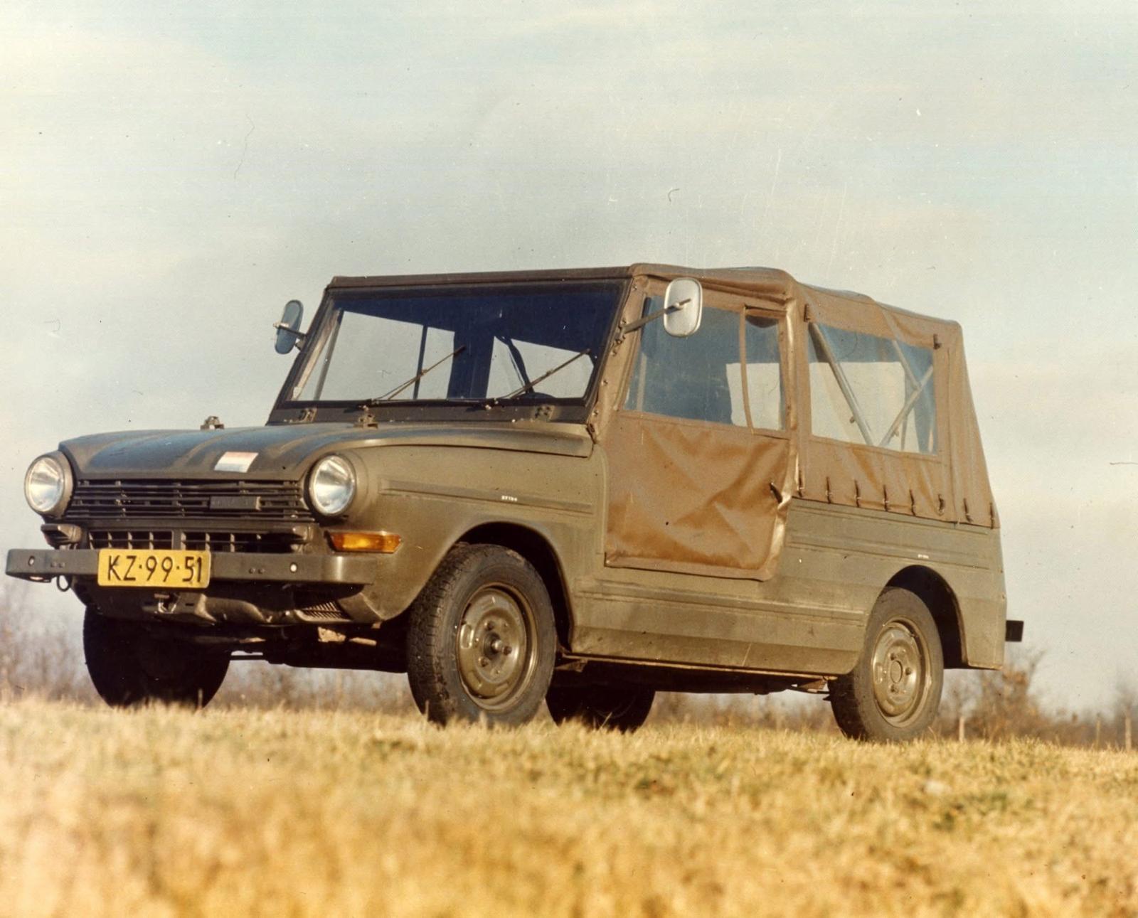 Prototype Daf 55 YA (1971) - KZ-99-51 in full color