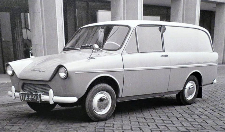 Daf 600 Van prototype - front