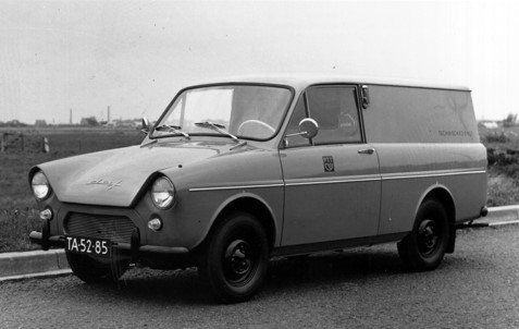 Prototype Daf 600 Van for Dutch Post technical department