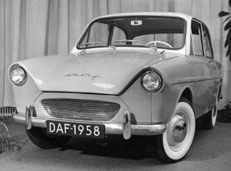 Daf 600 prototype (1958) with a different grille