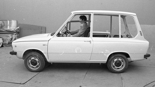 Daf 66 postal van prototype (successor Kalmar) - side