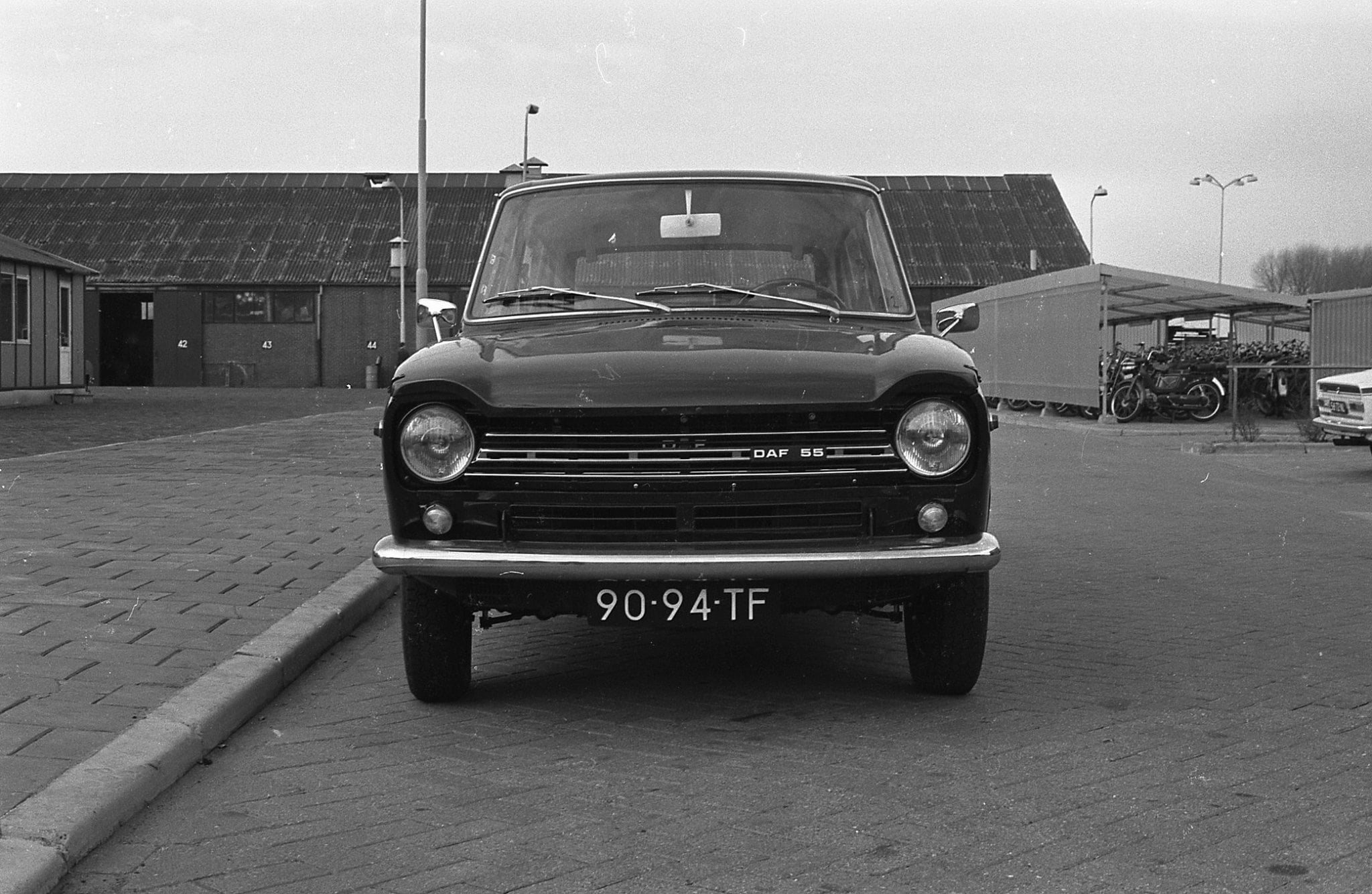 Prototype Daf 66 op basis van Daf 55 (front)