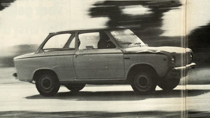 Camouflage Daf 66 prototype (AutoVisie) 