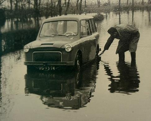 Test drives with the Daf Junior, prototype for the Daf 600