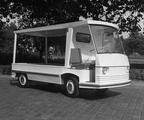 Daf project MD prototype 'hawker car' - front and side