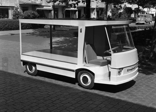 Daf project MD prototype 'hawker car' - front and side right