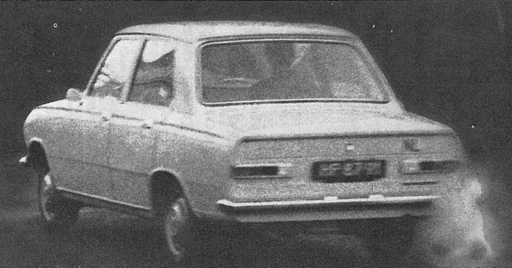 Daf P200 prototype (4-deurs saloon with Variomatic)