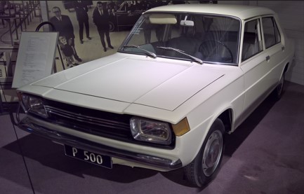 Daf P500 (1967) prototype at the DAF Museum