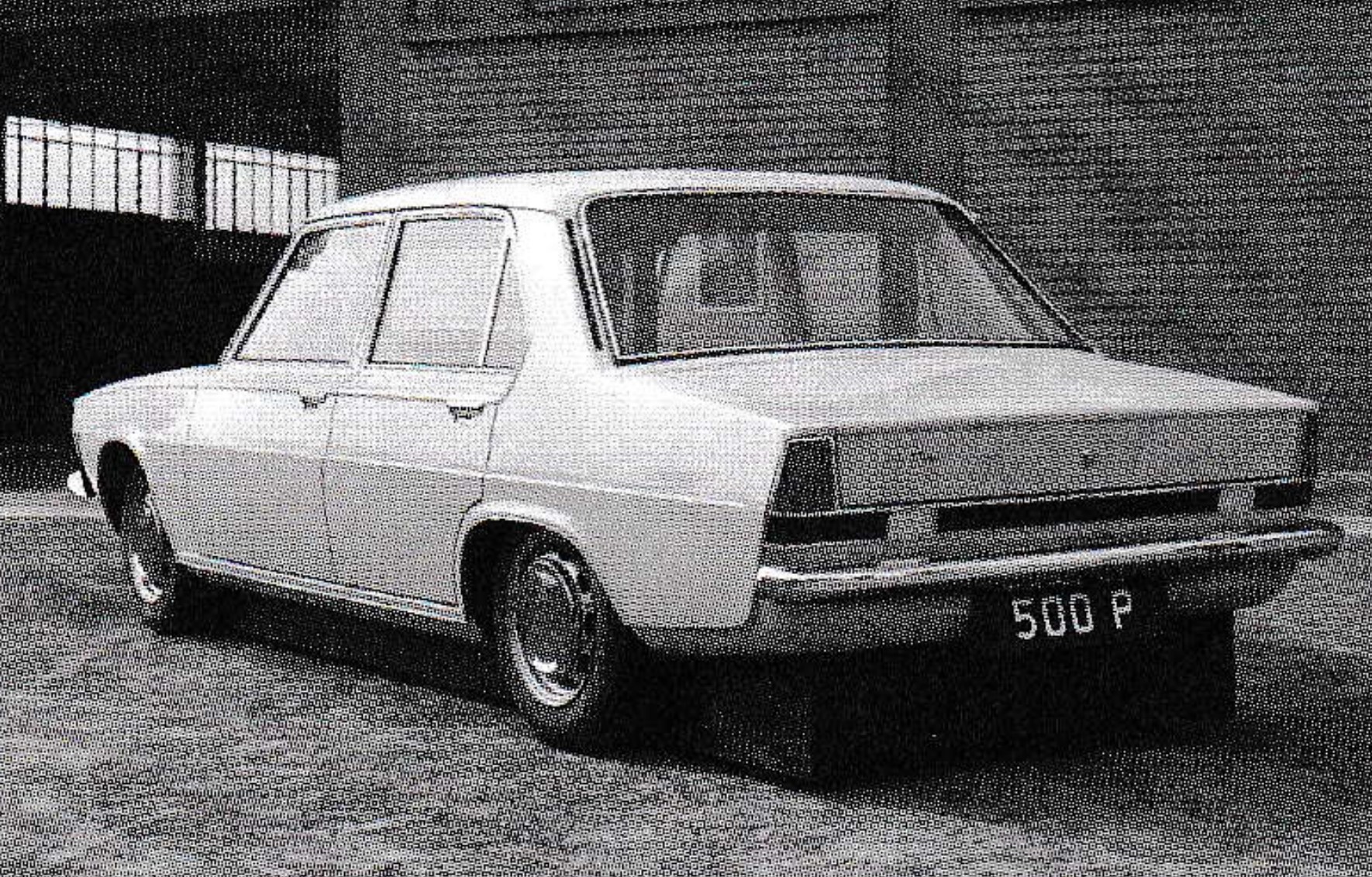 Daf P500 prototype (1967) - back