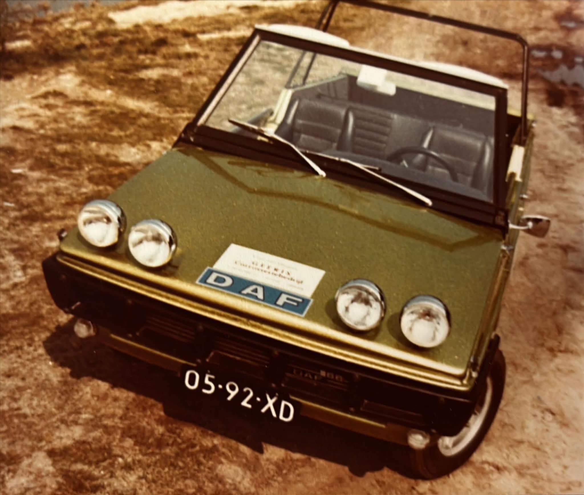 Daf (Geeris) Buggie (1971) - Voorkant 05-92-XD