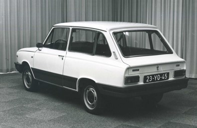 Daf 66 -> Volvo 66 design studies (stationcar) - back