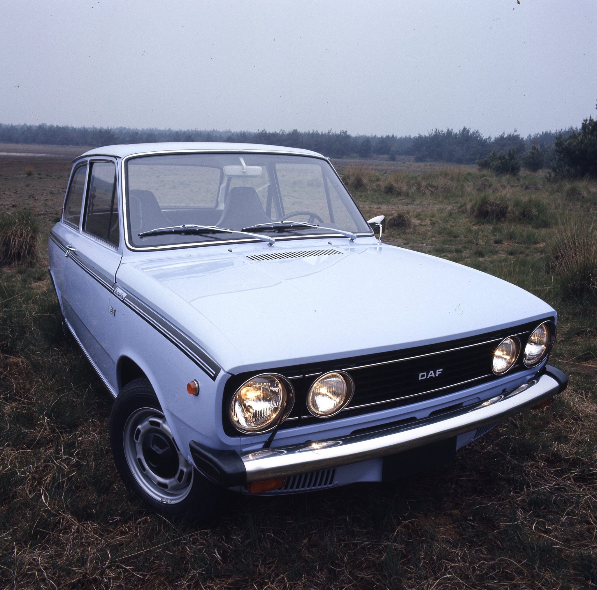 Daf 66 Marathon (saloon) - prototype with different striping