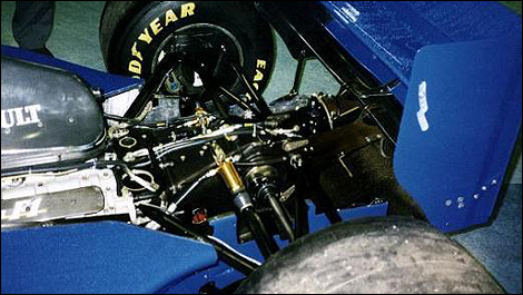 Williams FW15C CVT (1993) - Continu Variabele Transmissie